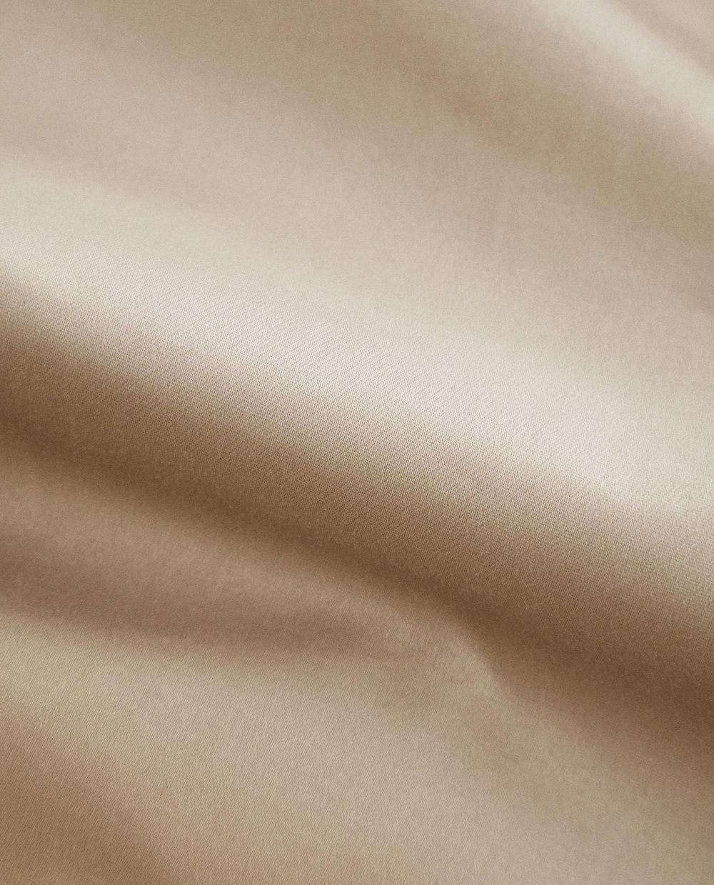 Zara Home - Атласная простыня с эластичной лентой, высота 40 см (500 нитей), серый, 160х200х40 см