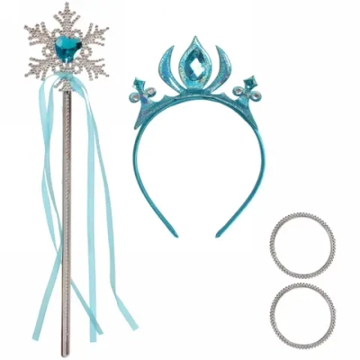 Набор карнавальный «Очаровательная зима» (ободок,палочка, браслет), микс цветов