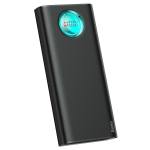 Внешний аккумулятор Baseus Amblight Quick Charger Digital Display Power Bank PD3.0+QC3.0 18W 20000mAh - Black