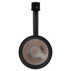 Магнитный трековый светильник ЭРА TRM20-6-15W3K-B для системы NOVA 48V 15Вт 3000К направленный свет черный