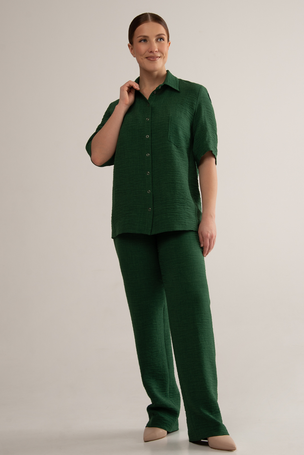 Брюки женские 04Л, Трава #527Тр0204Л