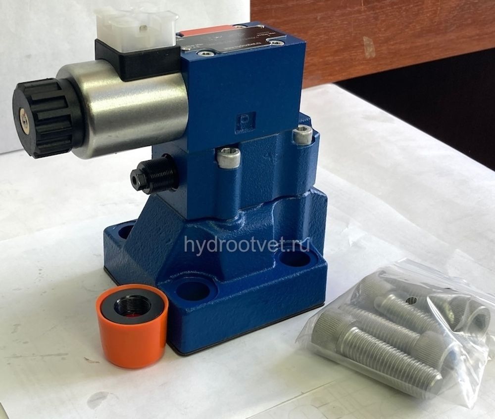 DBW20A2-5X/315CG24N9K4 - Предохранительный клапан Ду25 с давлением настройки до 315 бар, управление - X и Y - внутренние с разгрузкой A = закрыт с электроуправлением G24