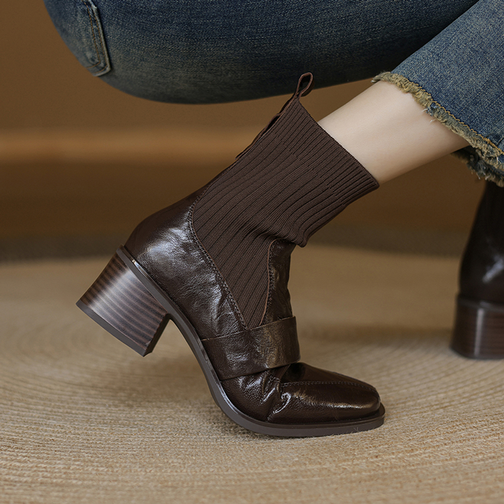 Yeezyy Reezy Sheepskin Ankle Boots 5 Cm Women"s