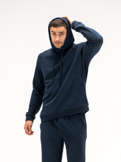 Костюм мужской спортивный (без начеса) Темно синий