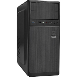 Корпус для компьютера Exegate EX283735RUS Корпус Miditower XP-402U Black, ATX, &lt;без БП&gt;, 2*USB+1*USB3.0, Audio