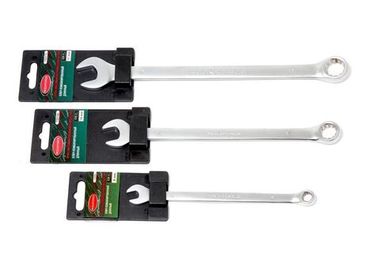 Ключ комбинированный удлиненный 18мм, на пластиковом держателе RockForce##Rock FORCE RF-75518L