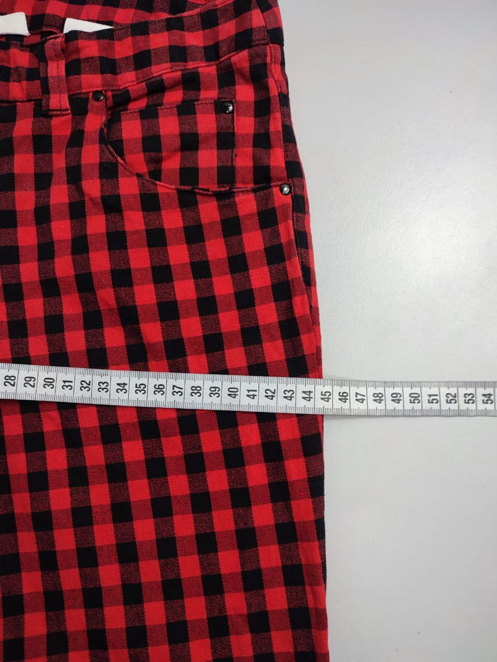 Брюки H&M в клетку 44 размер