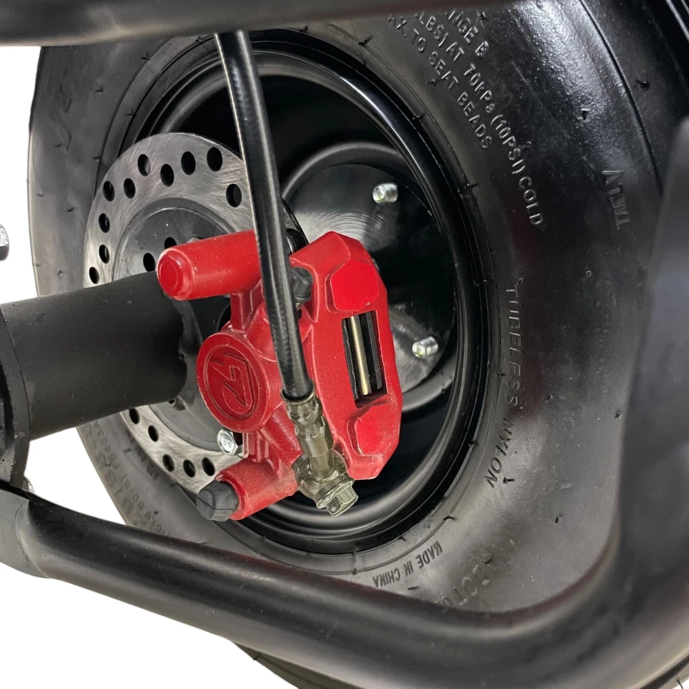 Электроскутер CITYCOCO X7 Pro TRIKE Черный глянец