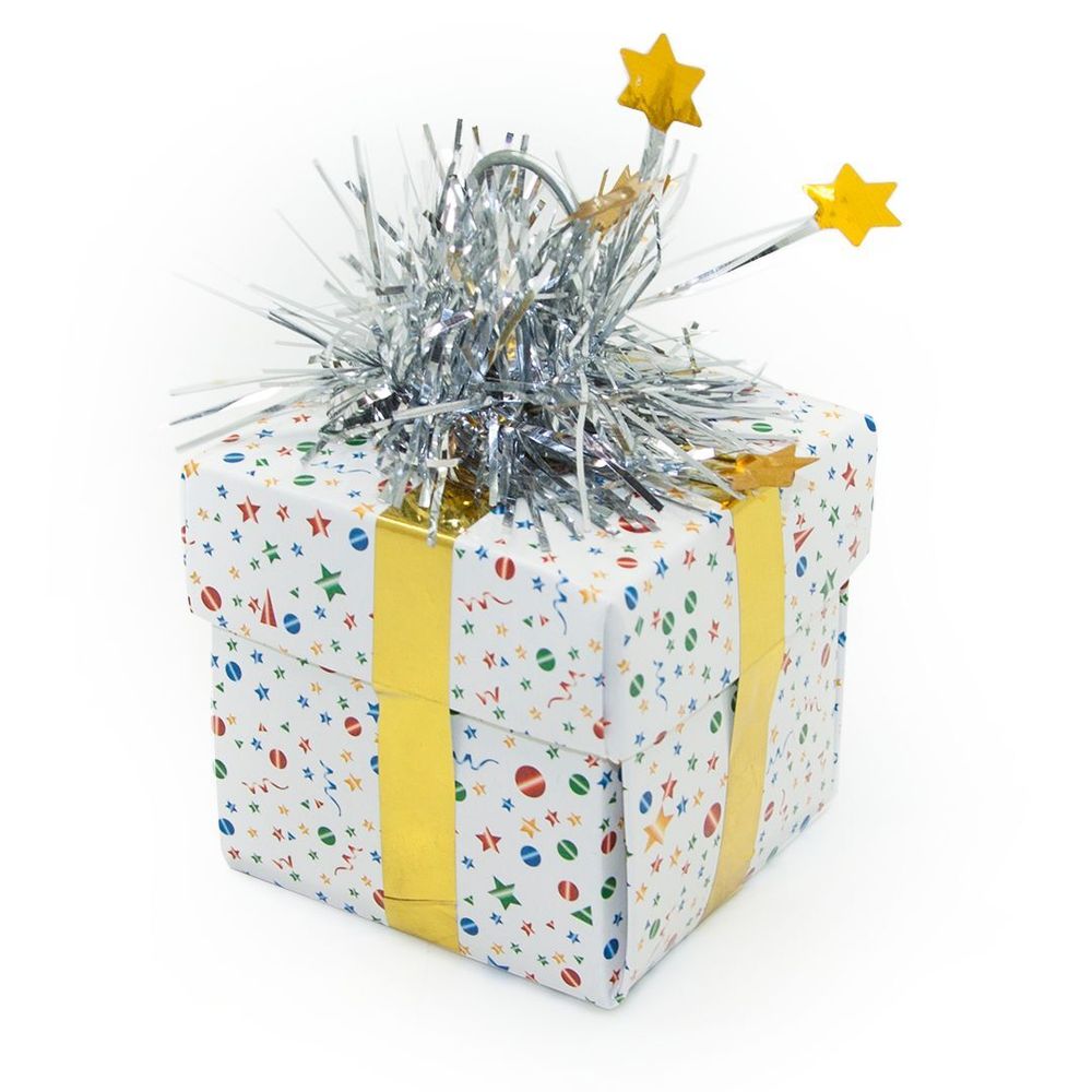 0346-21 Грузик Подарок с бантиком 0346-21 Грузик Подарок с бантиком