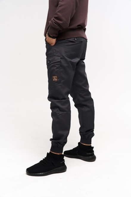 Dark grey mtltyary trousers