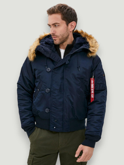 Alpha N-2B Flight Jacket (т.синяя - r.blue)
