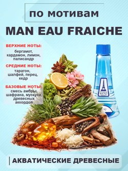 RENI 220 100мл Man Eau Fraiche (Фреш Мен)