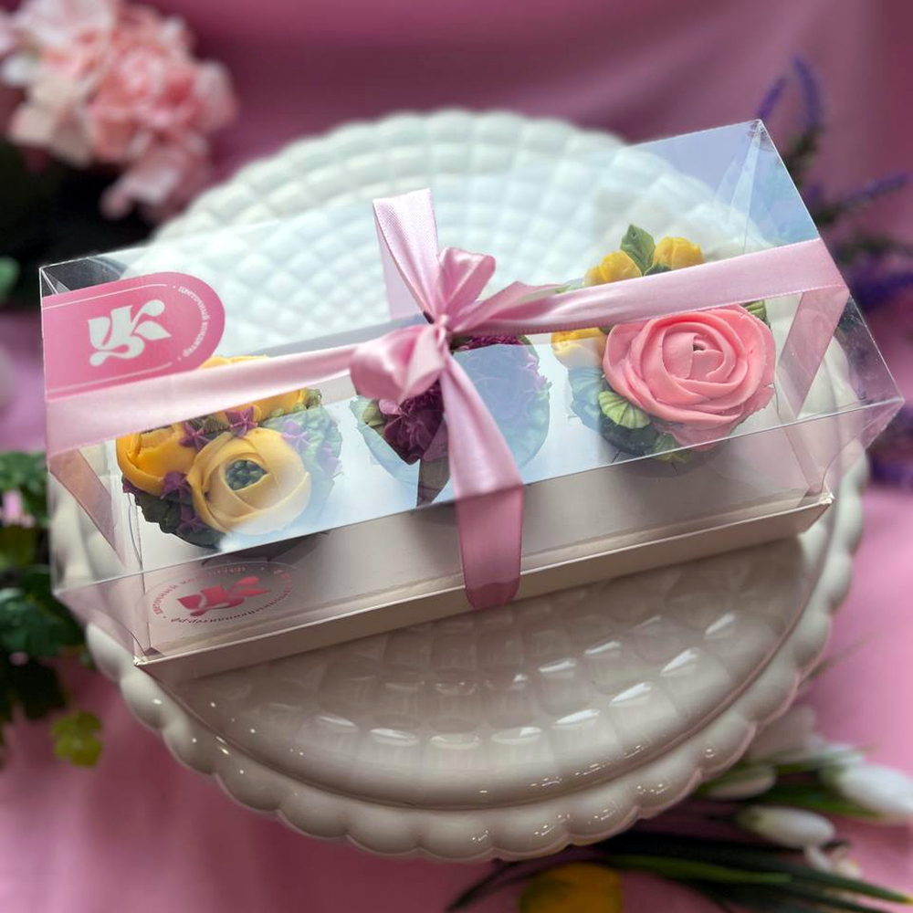 Шоколадные горшочки "Цветочные мечты"