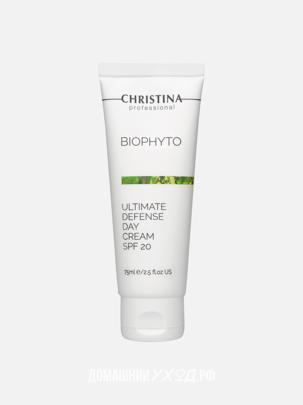 Дневной крем «Абсолютная защита» SPF 20 (шаг 8b) Bio Phyto Ultimate Defense Day Cream SPF 20, Christina, 75 мл