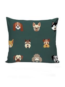 Постельное белье перкаль Сказка "Dogs " 1,5-сп Наволочка 70х70 см 1 шт Простынь 150x215 см Пододеяльник 145x215 см