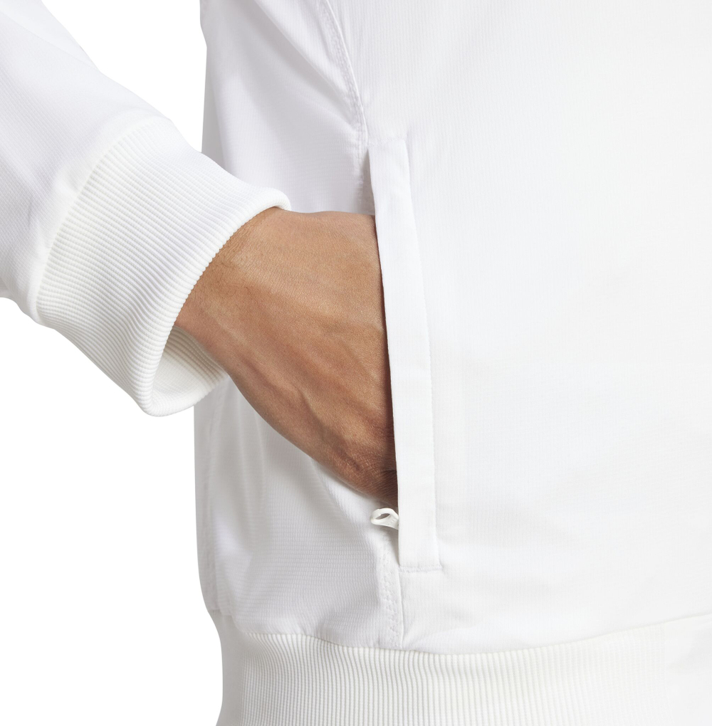 Женская Кофта теннисная Adidas Walk On Jacket - белый