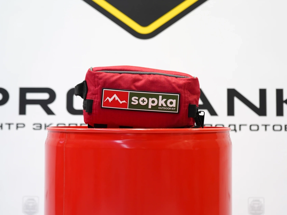 Универсальная аптечка SOPKA OUTDOOR KIT (красная)