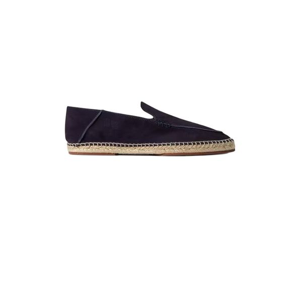 Loro Piana Suede Slip-On 'Deep Blue'