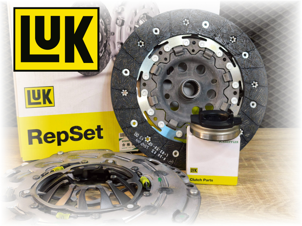 Комплект сцепления МКПП Skoda octavia 1.8TSI, VW passat