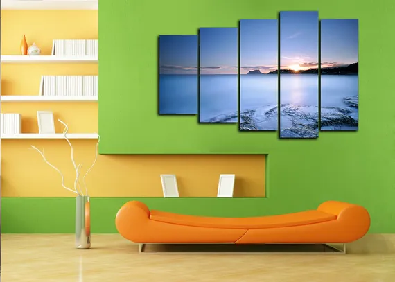 Модульная картина "Закат"