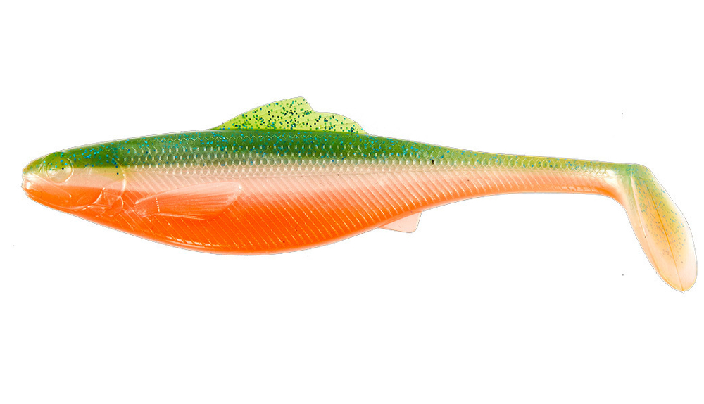 Виброхвост Lucky John Roach Paddle Tail 5in (12,7 см), цвет G06, 4 шт.