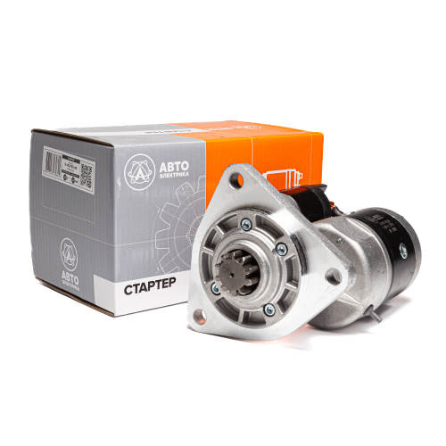 Стартер редукторный, ЮМЗ, дв. Д-65, 12В, 2.7 кВт, 10 зуб. (ан. 11010003, 242.3708)