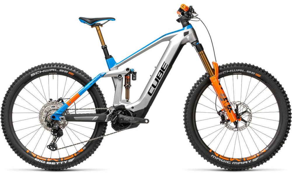 Электровелосипед Cube Stereo Hybrid 160 HPC Actionteam 625 27.5 Kiox (2021)