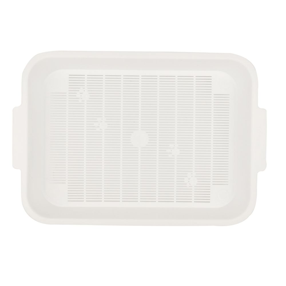 Туалет для кошек с сеткой "Эстет", темно-оливковый, 380*280*62мм, Gamma Туалет для кошек с сеткой "Эстет", темно-оливковый, 380*280*62мм, Gamma