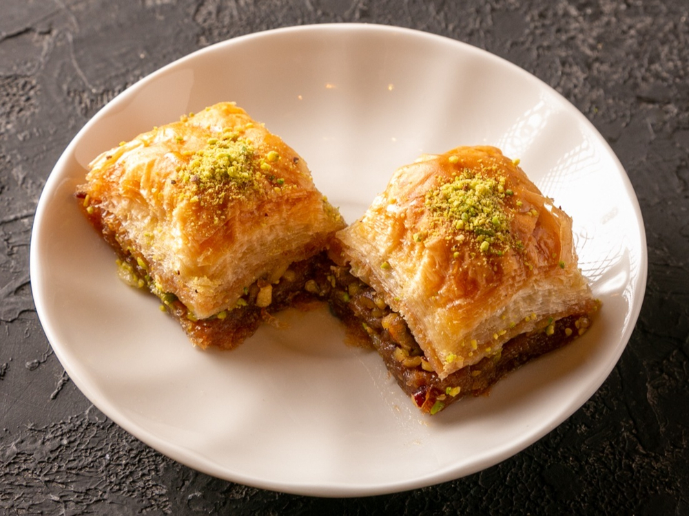 Баклава с фисташками классическая, 180 гр