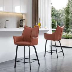 Полубарный стул Soho коричневый