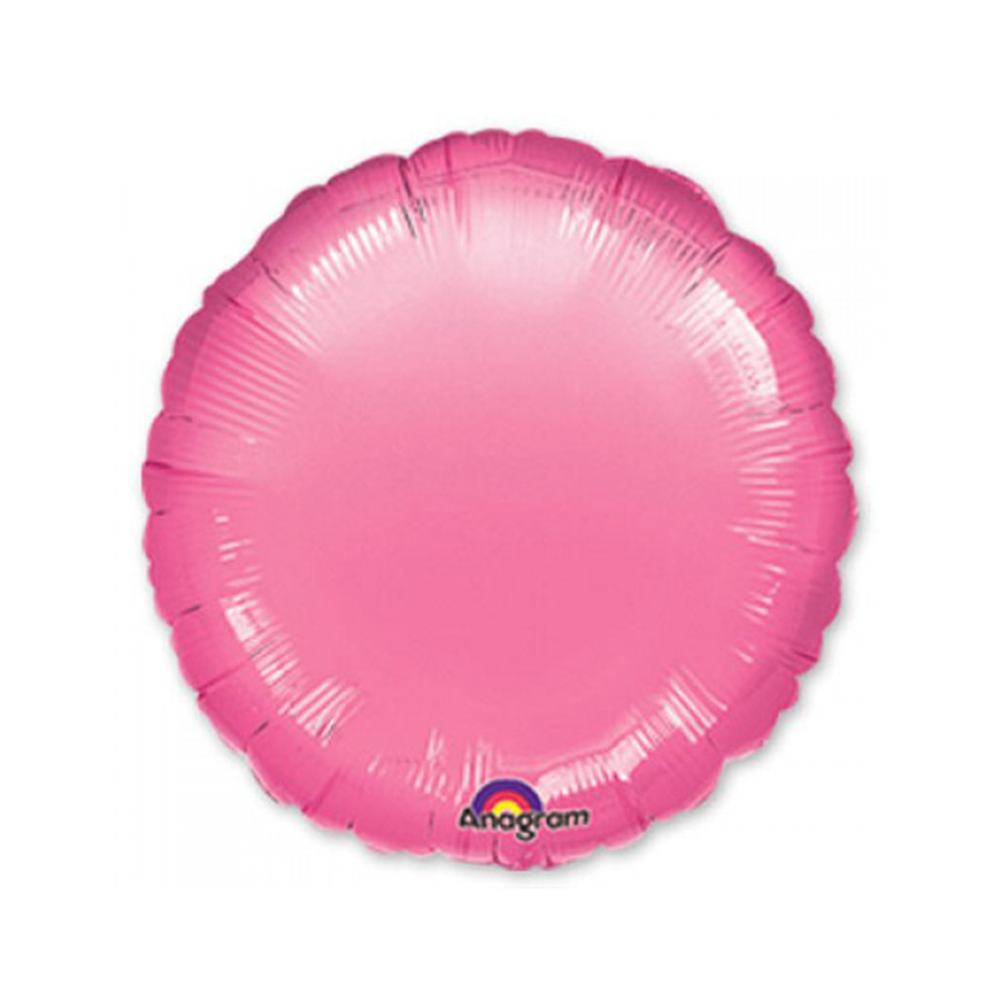 Шарик круг розовый