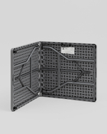 Стол-чемодан складной 152*74*74 серый