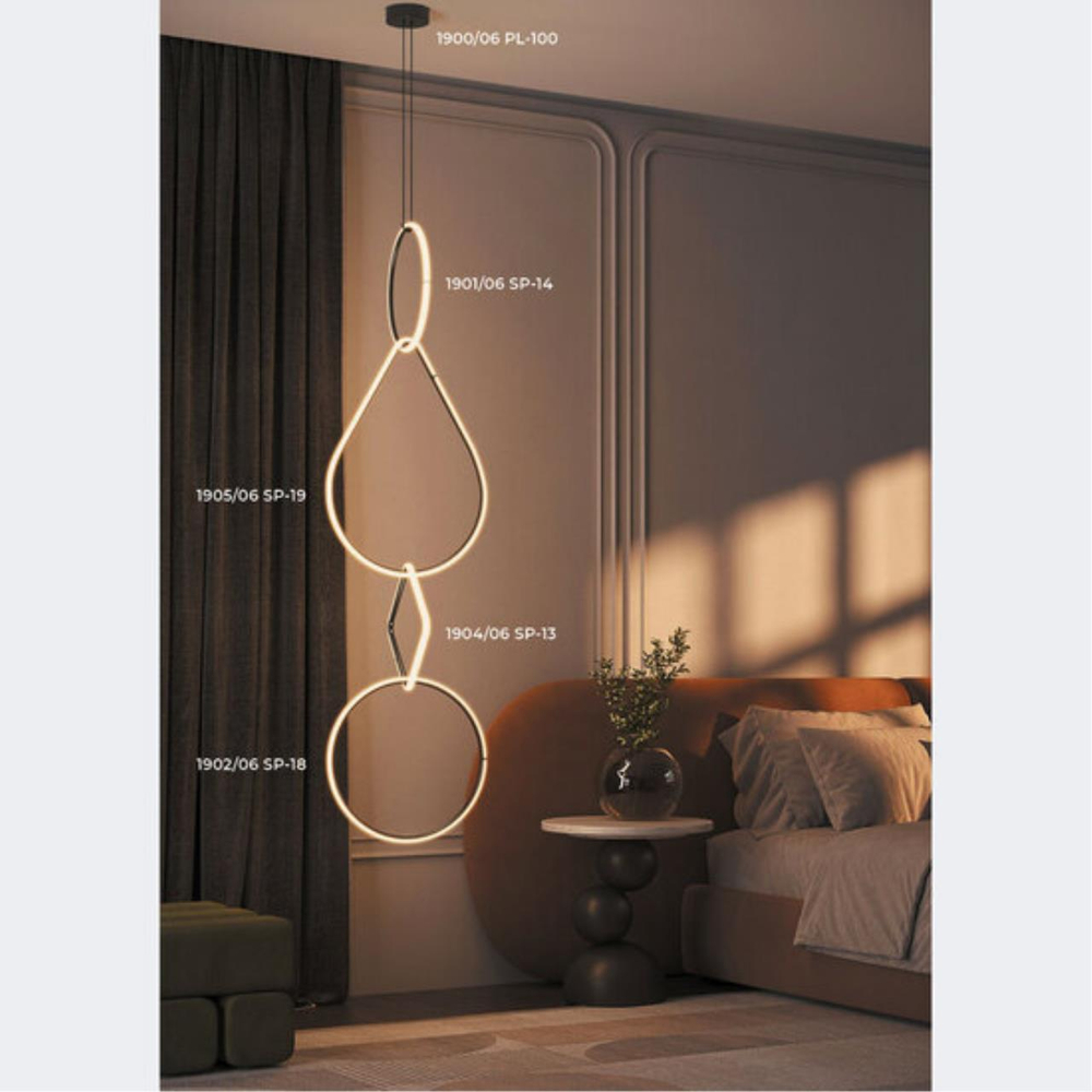 Потолочная чаша с блоком питания Divinare FORMICA 1900/06 PL-100