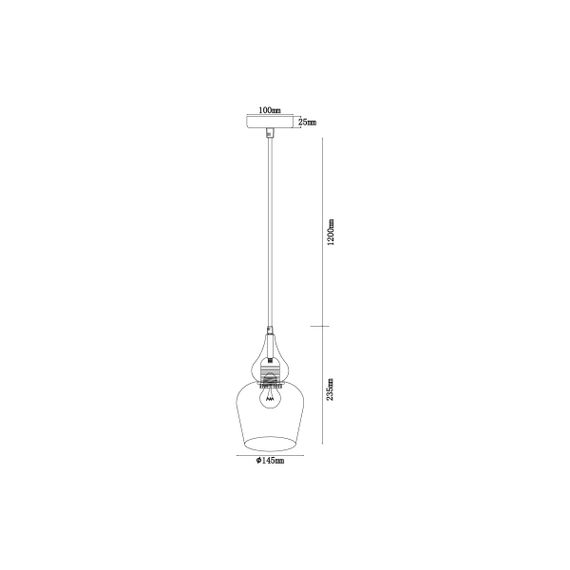 Подвесной светильник Vele Luce Simone VL5564P21