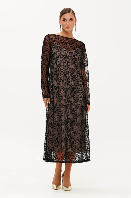 51717 Платье женское (черный)