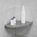 Полка угловая одноэтажная Fixsen Hi-Tech хром FX-841