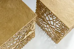 Комплект из 2 столиков Design, золото