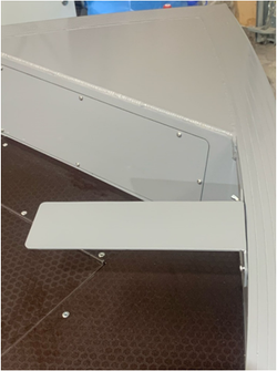 Площадка под эхолот (на планширь в Т-паз)