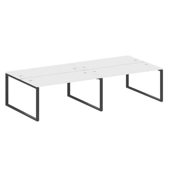 Метал Систем Рабочая станция на 4 места на О-образном м/к БО.СМ-4.4