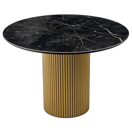 Стол Aura D110, керамогранит Wacom мрамор