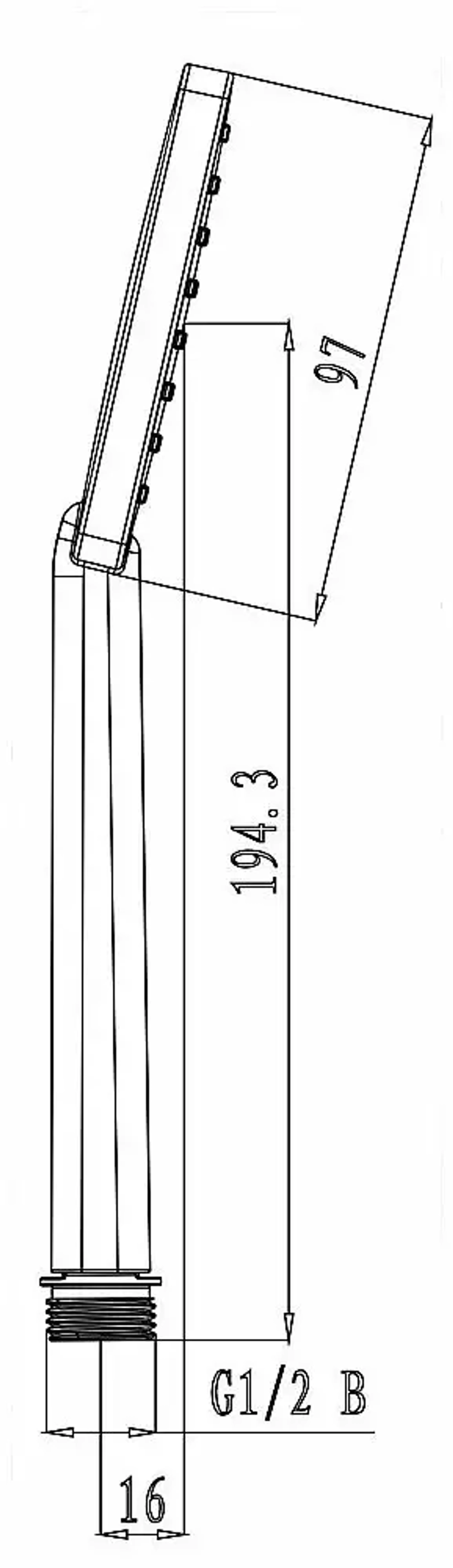 Лейка для душа LM1411C
