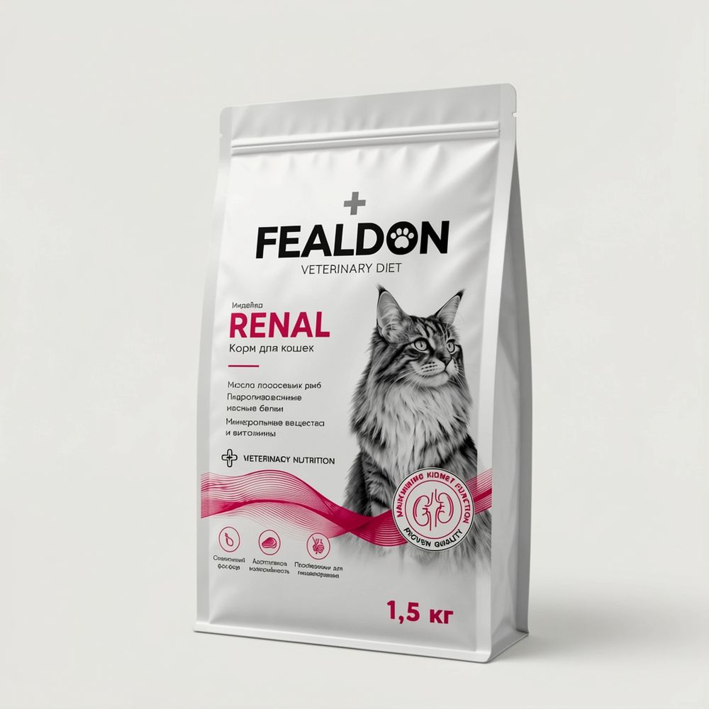 Сухой корм для кошек Fealdon RENAL