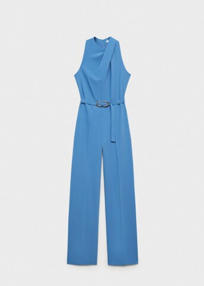 Длинный комбинезон с ремешком