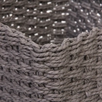 Корзинки интерьерные для хранения 3шт в наборе «ФРАТТО», цвет серый, 13*10/17*12/20*14см (лейбл)