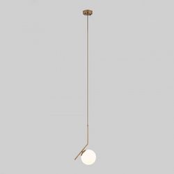 Подвесной светильник Eurosvet Frost Long 50159/1 латунь