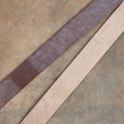 Ременная заготовка Bridle OAK Bark Dark Stain (2,8+ мм), цв. Коричневый