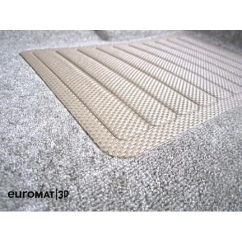 Коврики салона для NISSAN Qashqai (2007-2013) Euromat 3D Business бежевые. Арт. EMC3D-003714T