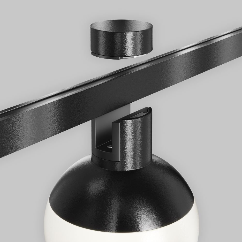 Трековый однофазный светодиодный светильник Maytoni Flarity Luna TR149-1-5W4K-B