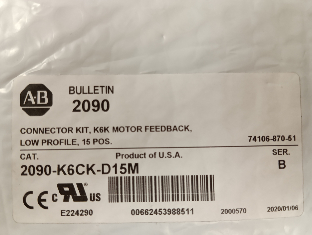 Allen-Bradley 2090-K6CK-D15M новое