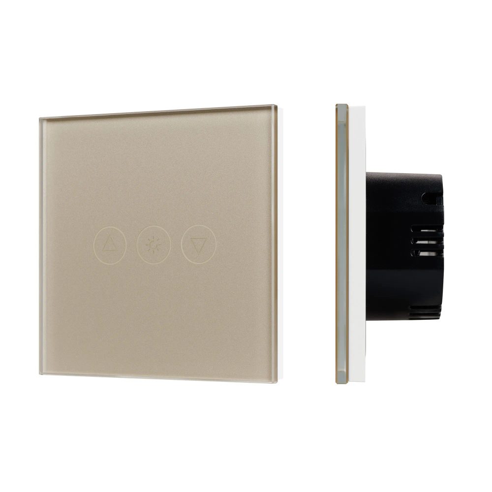 Светорегулятор сенсорный с Zigbee управлением SWT-OMALI-SD3-ZB-GD (250V, 500W) (Arlight, Стекло) 050064